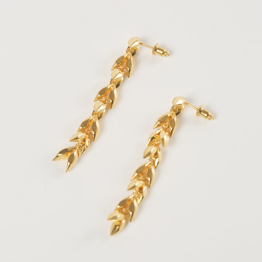 METALWARE #24 Sennit Chain Ear-drop
