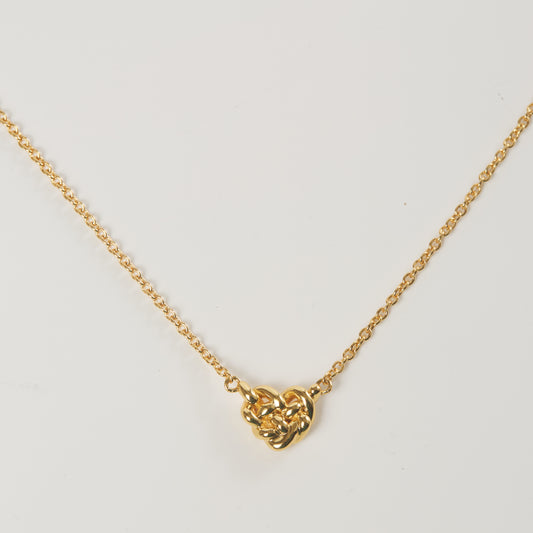 METALWARE #17 Heart-shape Clew Necklace
